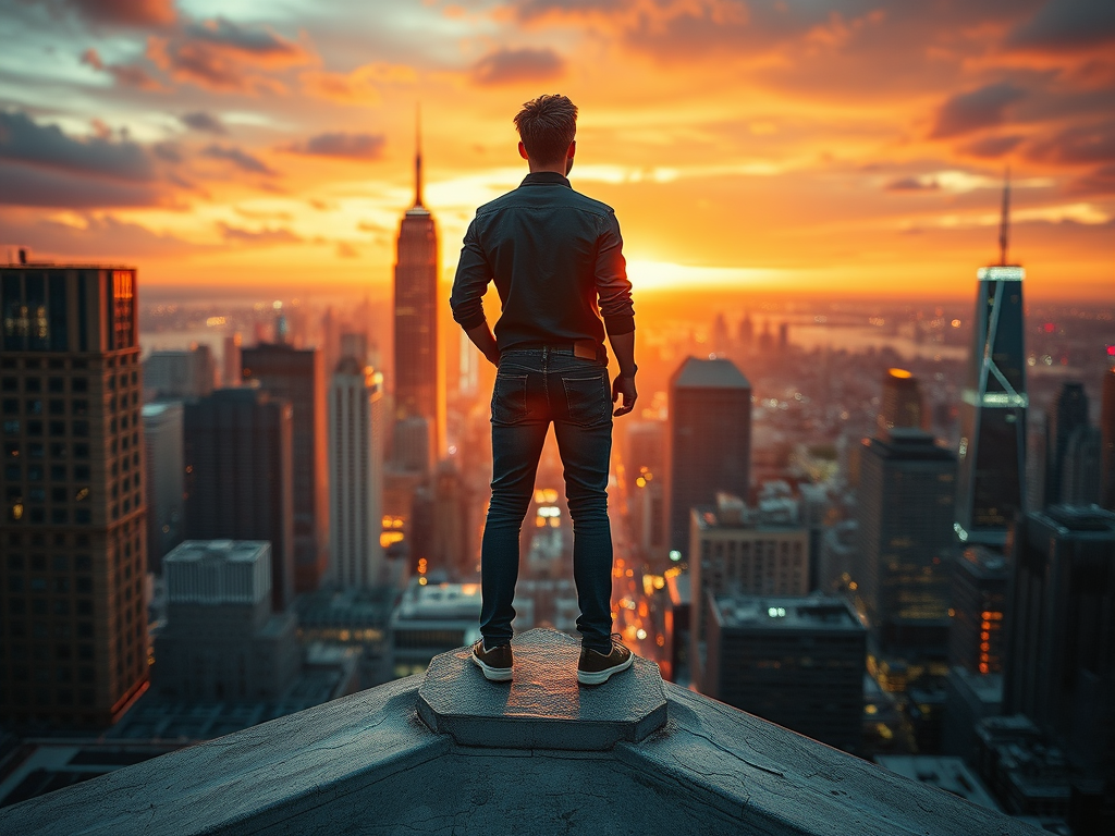 Ich will wieder groß denken.